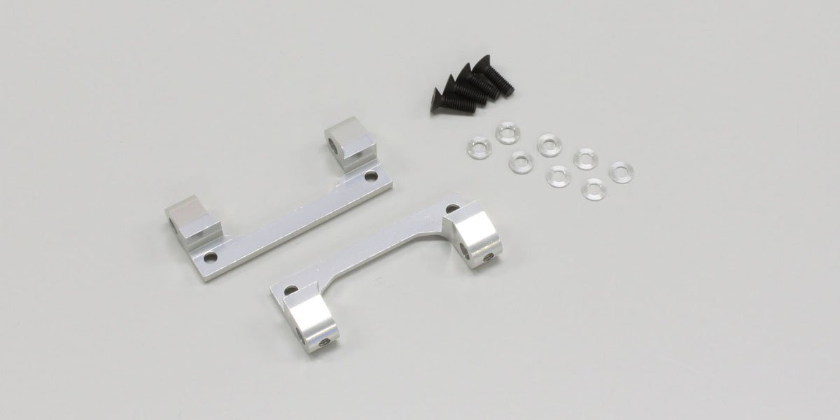 FMW39 Aluminum Front Upper Arm Mount for EVOLVA2005/SILVER FMW39  - KYOSHO RC